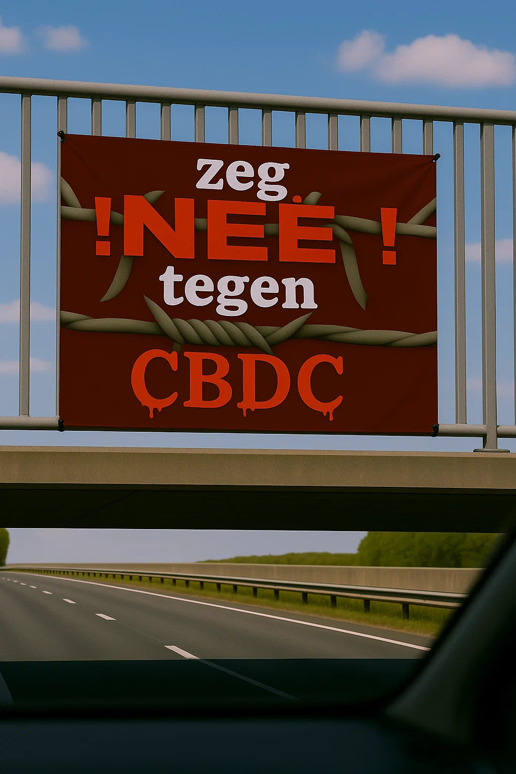 Stop CBDC Flag